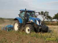 New Holland T 6070RC + Lemken Rubin