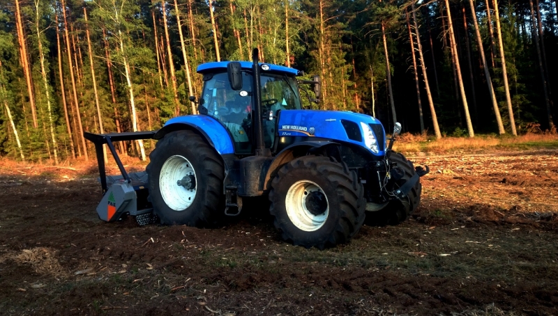 New  Holland T7.270 & rębak fae
