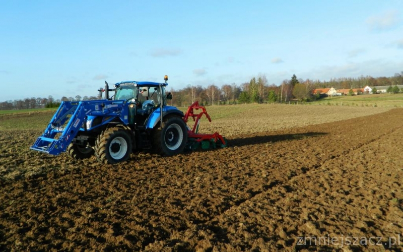 New Holland T5.105 DC / AgroMasz Ł-106A /AgroMasz At 270