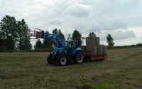 New Holland T5.105 DC / AgroMasz Ł106A