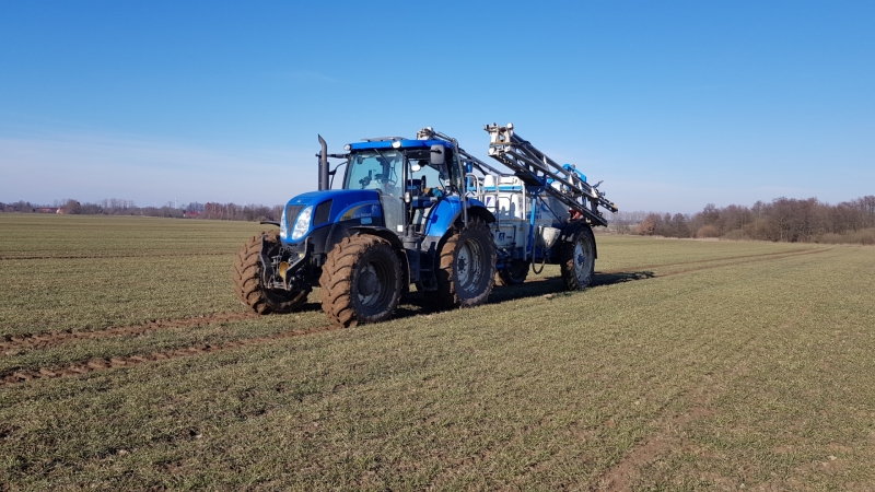 New Holland T6080 i Blanchard GL4500