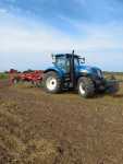 New Holland T6090 + Unia Cross