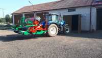 New Holland T7.175 & Agromasz SN301