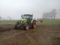 Claas Ares 617 Atz + Agromasz PJ 5