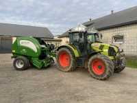 Claas Arion 430 & Mchale f5500
