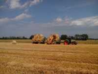 Claas i JCB