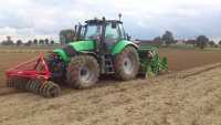 Deutz-Fahr Agrotron 165.7 + Amazone + Wał