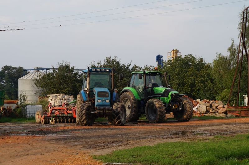 Deutz-Fahr 6190+Lemken Pronar 1523A+Unia ares