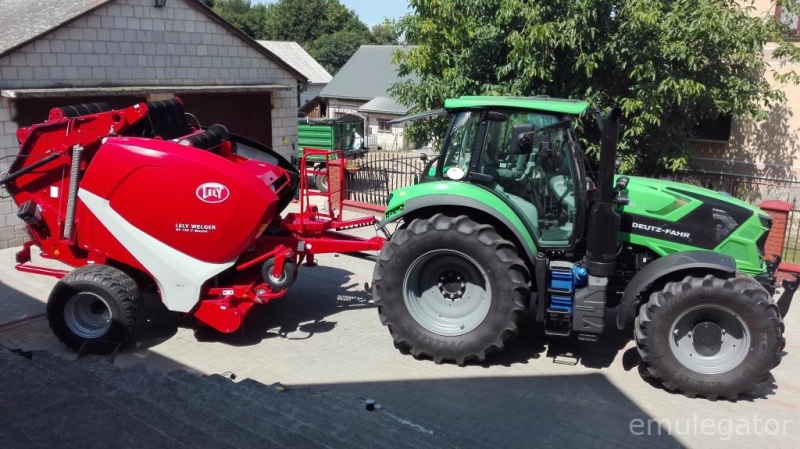 Deutz-Fahr Agrotron 1655 &  Lely RP 160 V Master