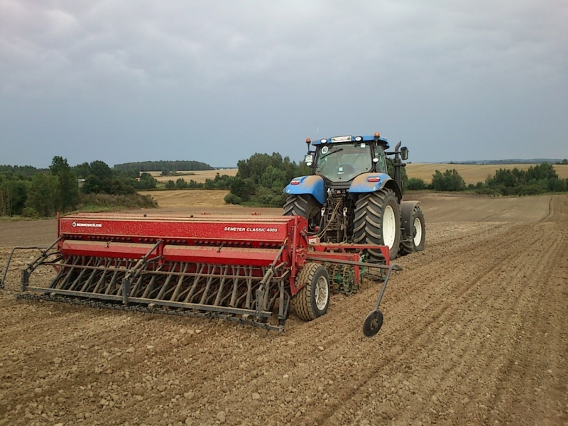 New Holland T6080 & Zestaw Uprawowo Siewny