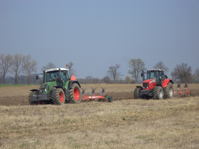 Fendt 716 Vario & Massey Ferguson 6485