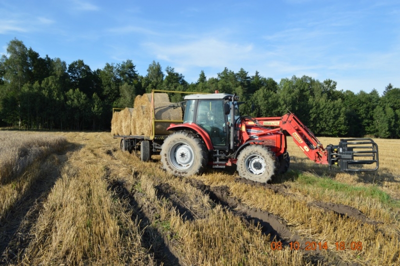 Massey Ferguson 5435 & Przyczepa