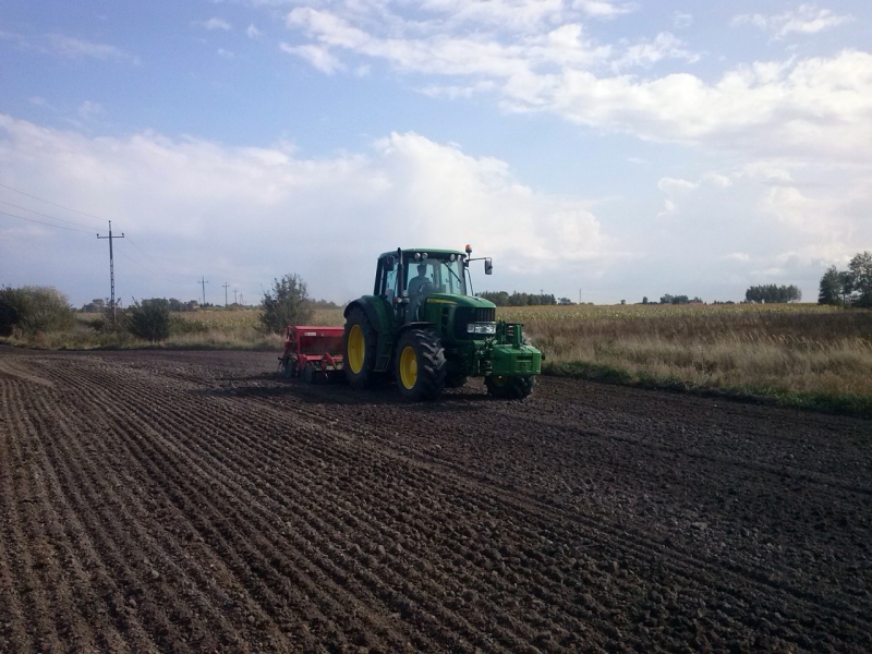 John Deere 6630+Unia Ares TL+Polonez D