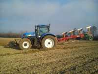 New holland T6080 kverneland em 100