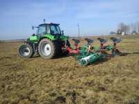 Deutz-Fahr Agrotron M650 i Kverneland EM 100