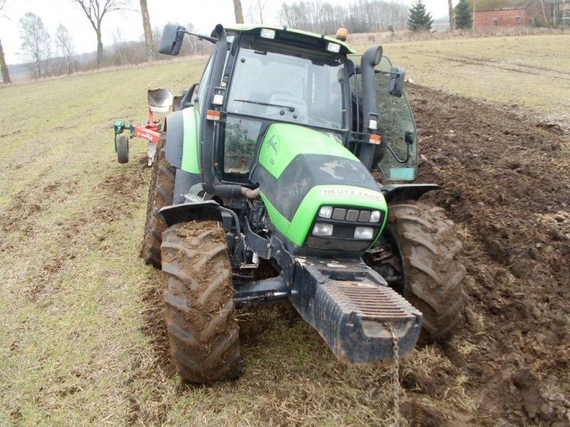 Deutz Fahr Agrotron 130 i Kverneland EM 100