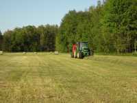 John Deere 6630 + Case IH RB 344R