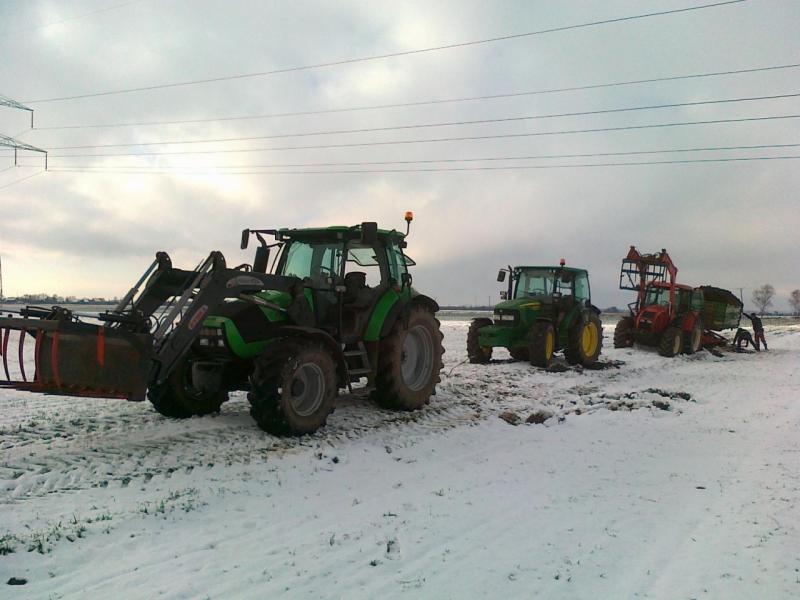 Deutz-fahr k110 & John Deere 5090R & Zetor 11441 forterra + Pronar T653/2