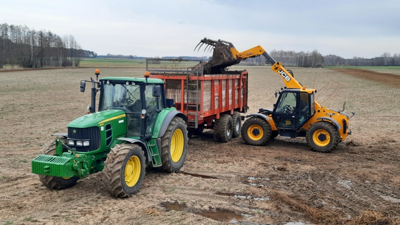 John Deere 6630 i Ursus N-270