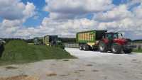 Massey Ferguson 8730S i Krone ZX430GD