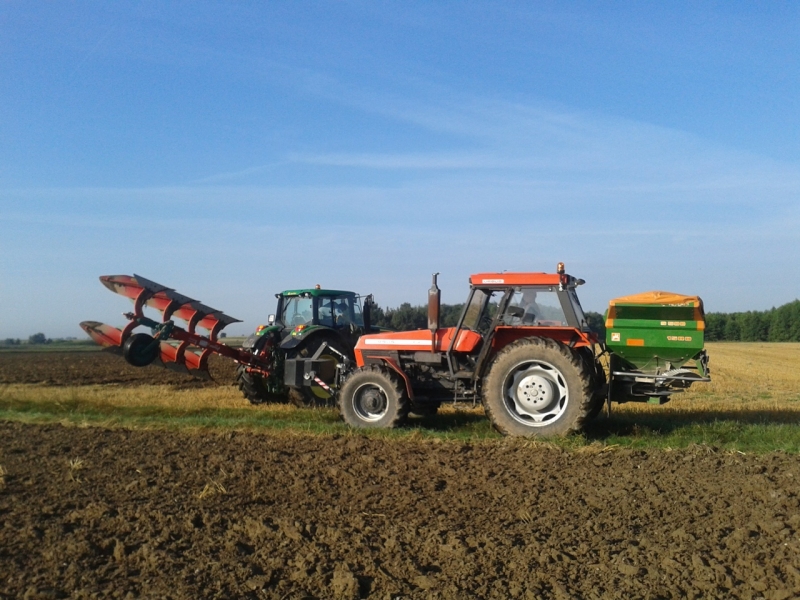 John Deere 6150M & Ursus 1614