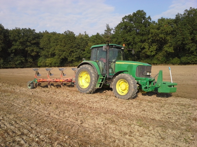 John Deere 6620 + Kverneland