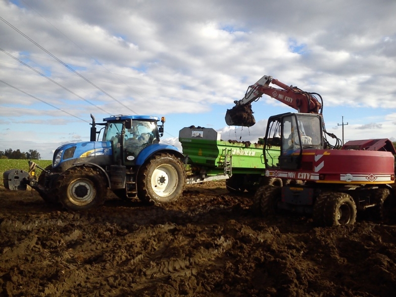 New Holland T6080 joskin ferticap O&K mh city