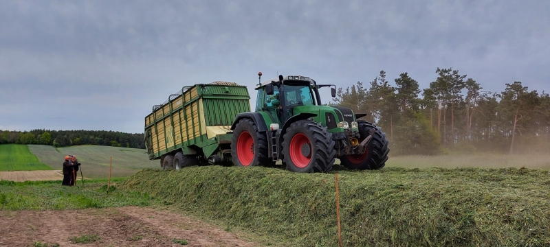 Fendt 926 Vario & Krone 4XL