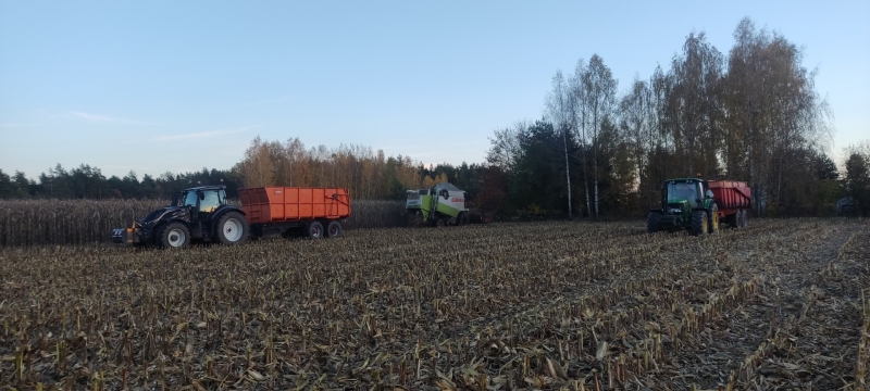 Lexion 410 i transporty