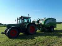 Fendt 515 + McHale fusion 3