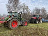 Fendt 718 i Case Magnum 340