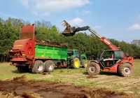 John Deere 6320 & Strautmann VS 2005 & Manitou MLT 634