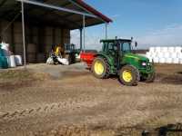 John Deere 5080R i Rauch MDS 19.1