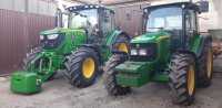 John Deere 6110R + 5100M