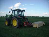 John Deere 5080R & JD583 + Vicon CM 2400