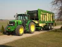 John Deere 6630 i Krone MX 370GD