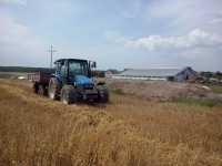 New Holland TL90 + przyczepa