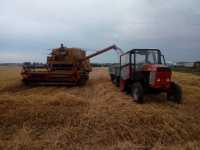 Bizon super Z056 i zetor +przyczepa