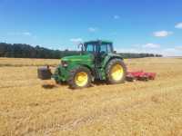 John Deere 6910 + Unia Ares TXL