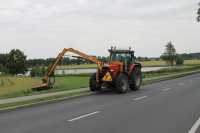 Massey Ferguson 3125+kosiarka wysięgnikowa Procomas