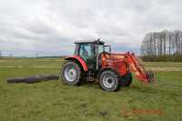 Massey Ferguson 5435 & włóka