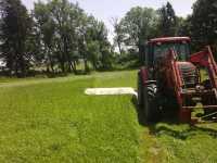 Zetor proxima 105 power i claas disco 250