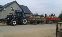 New Holland TD80D Plus & Przyczepy