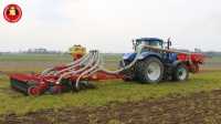 New Holland T7.250 + system uprawy pasowej (Vaderstad, Kuhn)