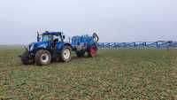 New Holland T6080 i Lemken Albatros 12/5000