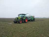 Claas Arion 650 & Agro-Max