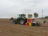 Deutz Fahr K110 + Pottinger Fox 300D + Vitasem 302A