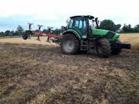 Deutz Fahr Agrotron 130 i Kverneland EM 100 + Pakomat