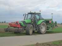 Deutz-Fahr Agrotron 165.7 + Amazone + Wał