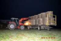 Massey Ferguson 5435 & Stoll Robust F15 i przyczepa